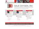 Website Snapshot of Dale Oxygen, Inc.