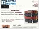 Website Snapshot of Daltech Enterprises Incorporated