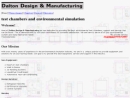 Website Snapshot of DALTON DESIGN AND MANUFACTURING