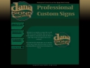 Website Snapshot of Dana Signs, Labels & Decals