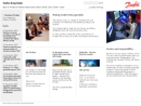Website Snapshot of Danfoss Industrial Automation