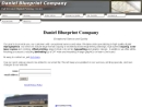Website Snapshot of Daniel Blueprint Co.