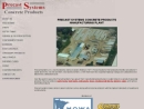 Website Snapshot of Pre-Cast Systems, Inc.