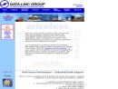 Website Snapshot of DATA-LINC GROUP