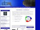 Website Snapshot of Data Center Resources