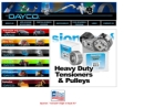 Website Snapshot of Dayco Products, LLC