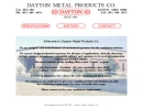 Website Snapshot of Dayton Metal Products Co.