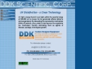 Website Snapshot of DDK SCIENTIFIC CORPORATION