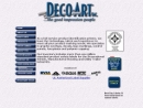Website Snapshot of Dec-O-Art, Inc.