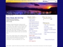 Website Snapshot of STATE OF ALASKA