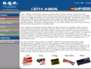 Website Snapshot of A. G. E. Graphics