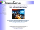 Website Snapshot of DECISION DISPLAY, LLC