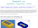 Website Snapshot of DEEPSOFT INC