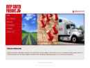 Website Snapshot of Deep South Freight