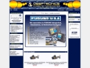 Website Snapshot of DEEPTRONICS, INC