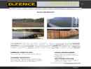 Website Snapshot of DEFENCE COMPANY
