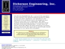 Website Snapshot of DICKERSON ENGINEERING INC