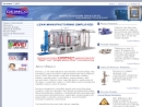 Website Snapshot of Deimco Finishing Equipment