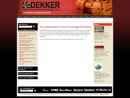 Website Snapshot of DEKKER VACUUM TECHNOLOGIES, INC