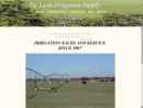 Website Snapshot of De Leon Irrigation Supply, Inc.