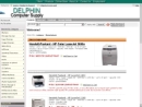 Website Snapshot of DELPHIN COMPUTER SUPPLY
