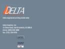 Website Snapshot of Delta Graphics, Inc.