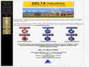 Website Snapshot of Delta Industries