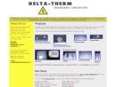 Website Snapshot of Delta-Therm Engineering Corp.