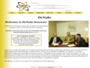 Website Snapshot of DENUKE CONTRACTING SERVICES INC