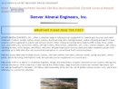 Website Snapshot of Denver Mineral Engineers, Inc.