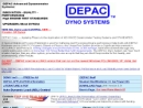 Website Snapshot of DEPAC Corp.