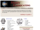 Website Snapshot of Derby Fabricating
