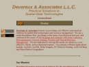 Website Snapshot of DEVEREUX & ASSOCIATES