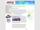 Website Snapshot of DEWITT TRANSPORTATION SERVICES