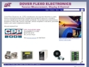 Website Snapshot of Dover Flexo Electronics, Inc.