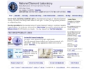 Website Snapshot of National Diamond Lab Of California, Inc.