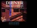 Website Snapshot of Diener Brick Co.