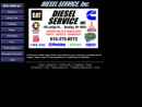 Website Snapshot of Diesel Service, Inc.