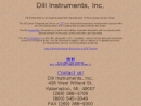 Website Snapshot of Dill Instruments, Inc.