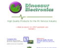 Website Snapshot of Dinosaur Electronics, Inc.