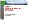 Website Snapshot of Disc Environmental Service, Inc.