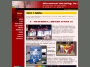 Website Snapshot of Dimensional Marketing, Inc.