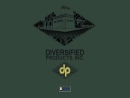 Website Snapshot of Diversified Products, Inc.