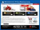 Website Snapshot of DIVERSIFIED FIRE PROTECTION, INC.