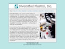 Website Snapshot of DIVERSIFIED PLASTICS INC