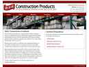 Website Snapshot of Dixie Construction Products