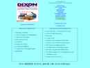 Website Snapshot of Dixon Container Co.