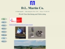 Website Snapshot of D.L. Martin Co.