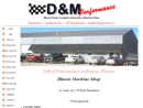 Website Snapshot of D & M Performance, LLC