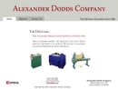 Website Snapshot of Alexander Dodds Co.